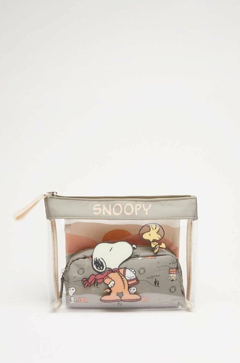 Kozmetička torbica women'secret Snoopy 3-pack