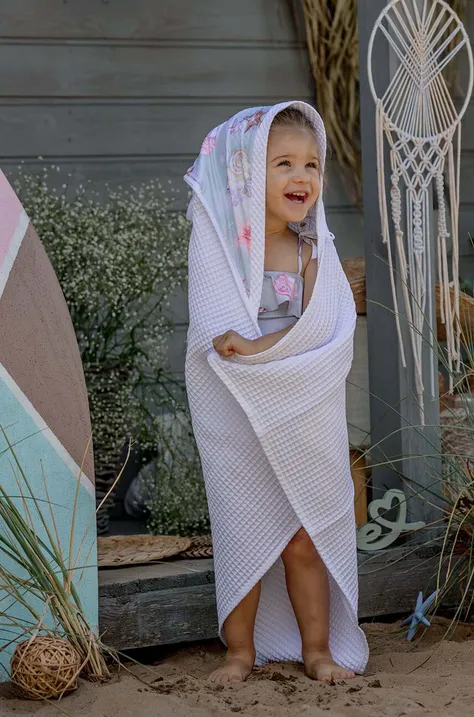 Παιδική βαμβακερή πετσέτα Jamiks ASTON χρώμα: τιρκουάζ