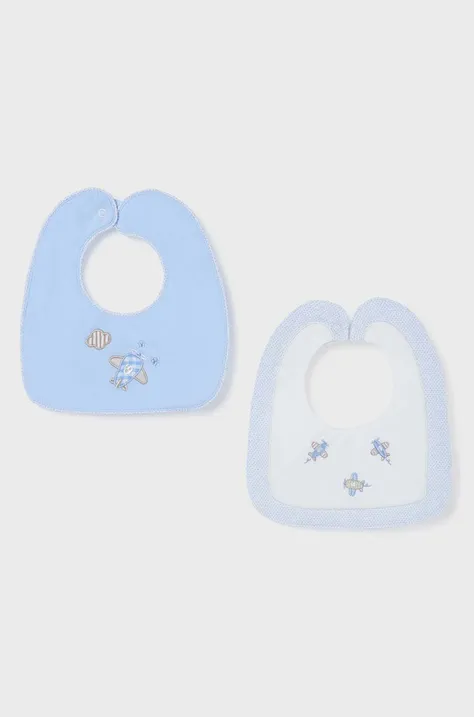 Дитячий слюнявчик Mayoral Newborn 2-pack