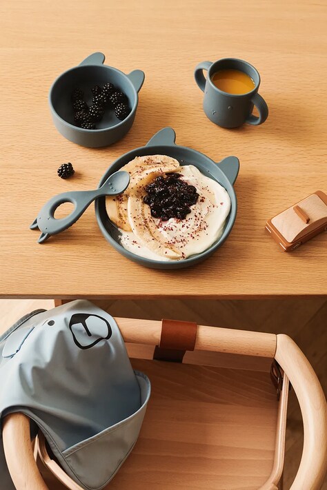 Liewood zestaw naczyń niebieski LW13061