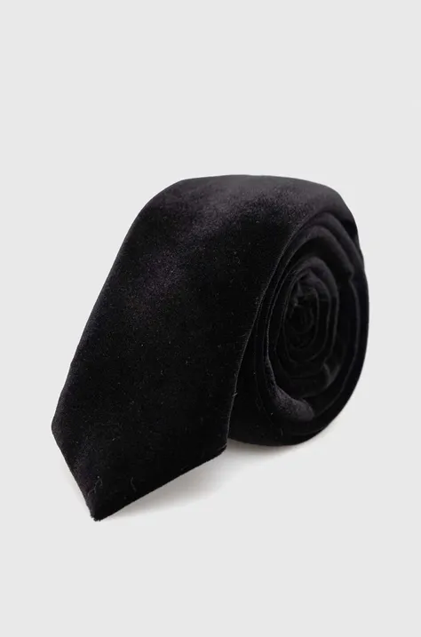 Краватка HUGO колір чорний