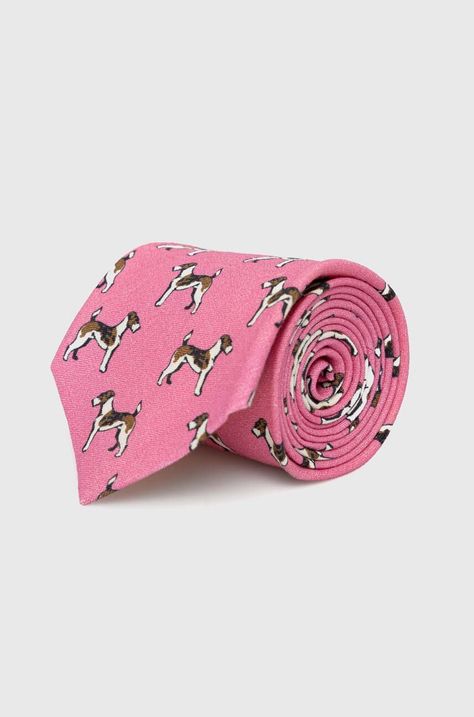 Λινή γραβάτα Polo Ralph Lauren