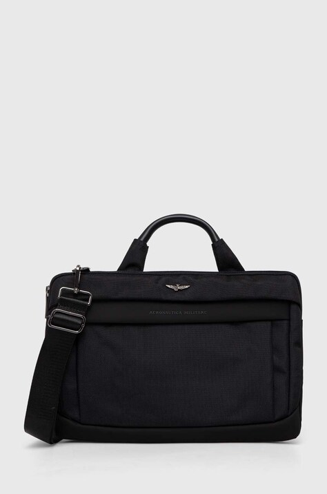 Чохол для ноутбука Aeronautica Militare колір чорний
