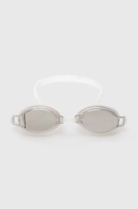Nike okulary pływackie Chrome Mirror kolor srebrny