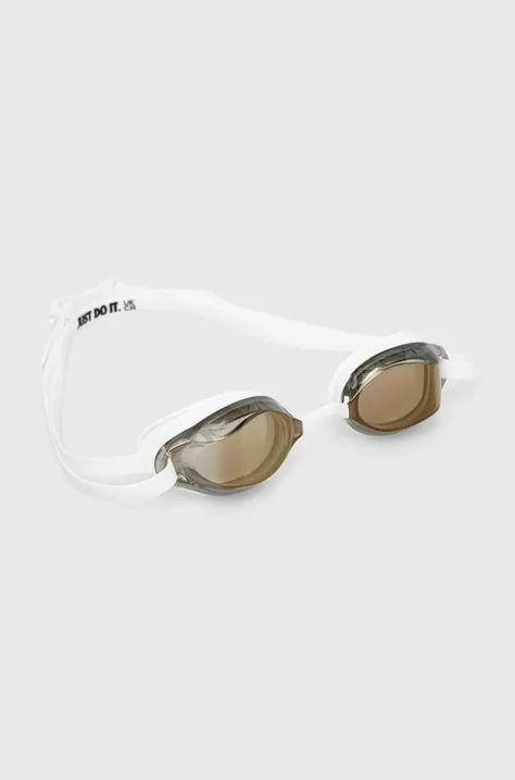 Plavalna očala Nike Legacy zlata barva