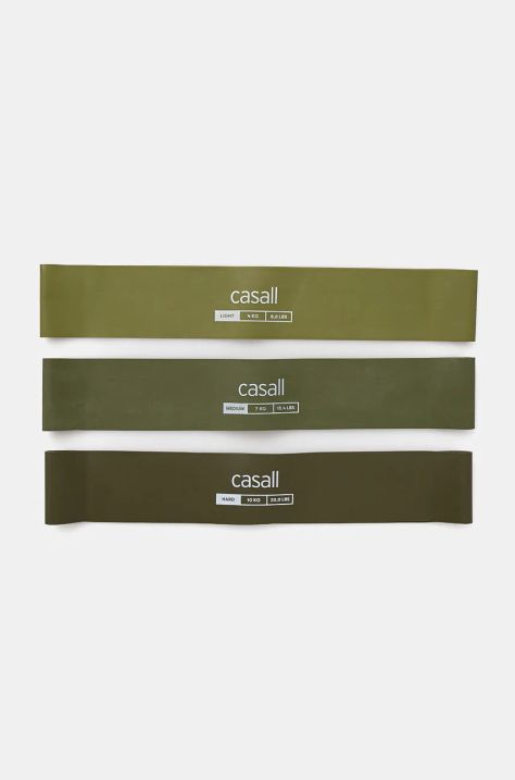 Casall elastici fitness pacco da 3 colore verde