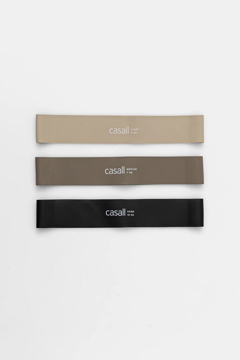 Casall gumy oporowe do ćwiczeń 3-pack kolor czarny 54315