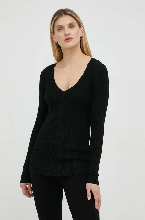 By Malene Birger pulover de lana femei, culoarea negru