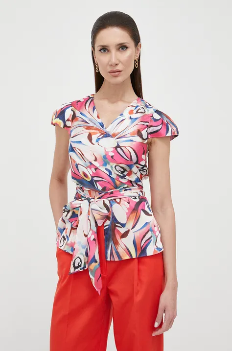 Bluza Marciano Guess za žene, boja: ružičasta, s uzorkom