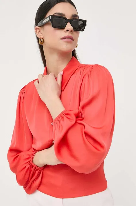 Блузка Morgan жіноча колір помаранчевий однотонна
