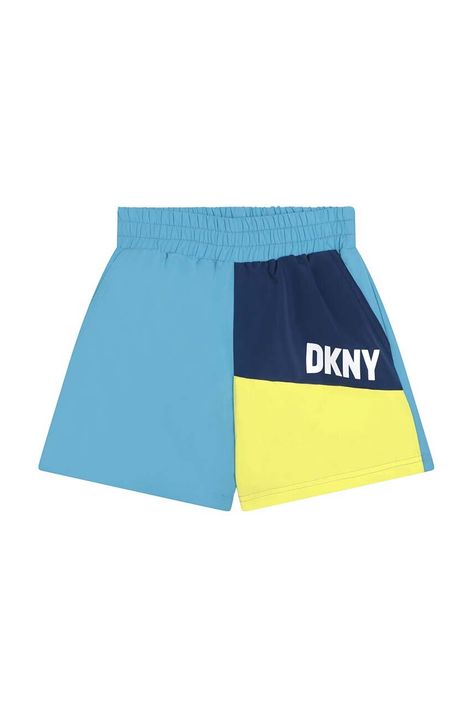 Детски плувни шорти Dkny в синьо