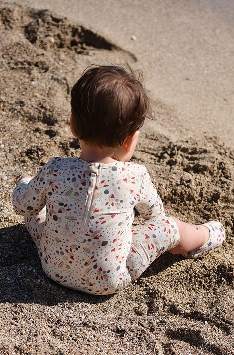 Dječji kupaći kostim Konges Sløjd boja: bež