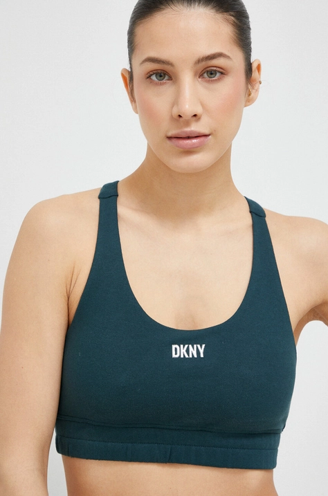 Спортивний бюстгальтер Dkny колір зелений