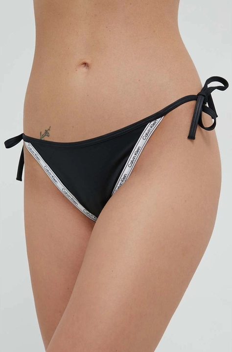 Calvin Klein chiloti de baie culoarea negru