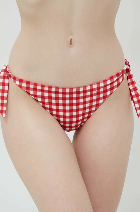 Guess chiloti de baie Culoarea rosu