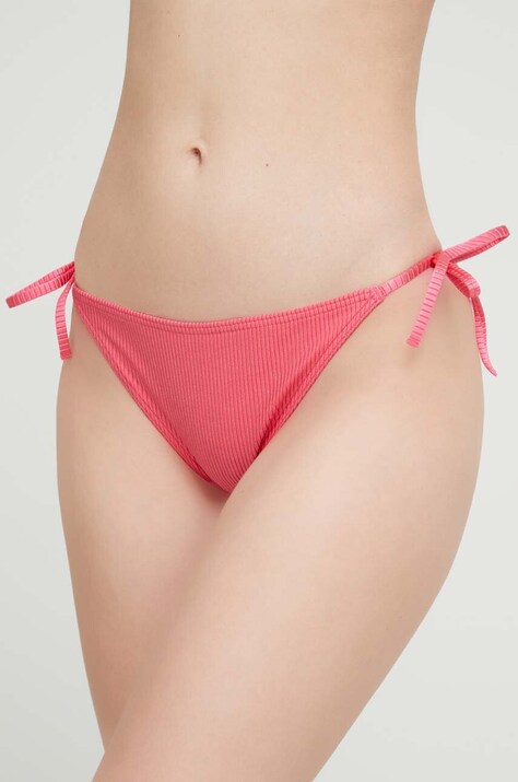 Μαγιό σλιπ μπικίνι Calvin Klein χρώμα: μοβ