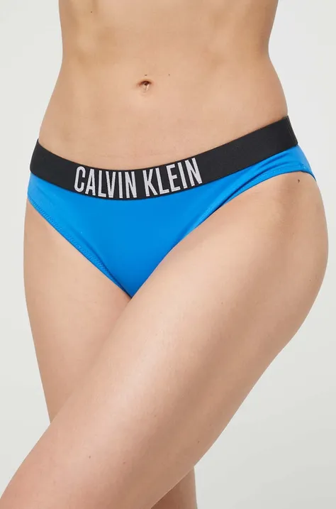 Spodnji del kopalk Calvin Klein mornarsko modra barva