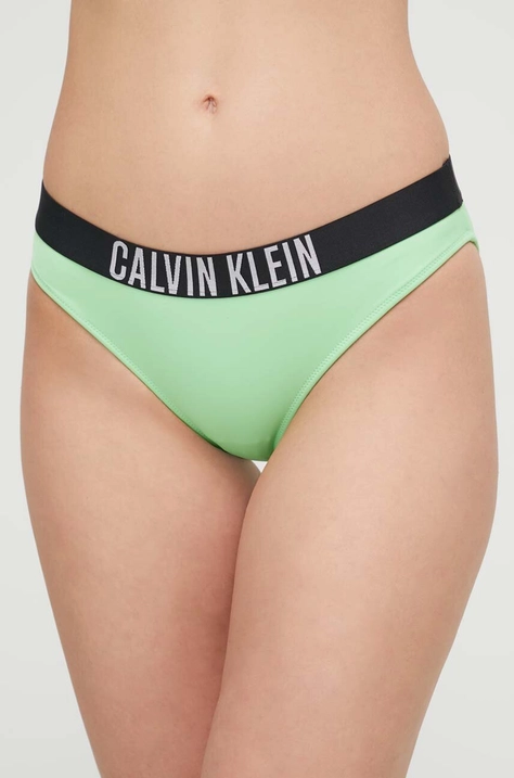 Купальные трусы Calvin Klein цвет зелёный