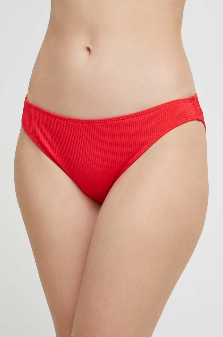 Hollister Co. chiloti de baie culoarea rosu