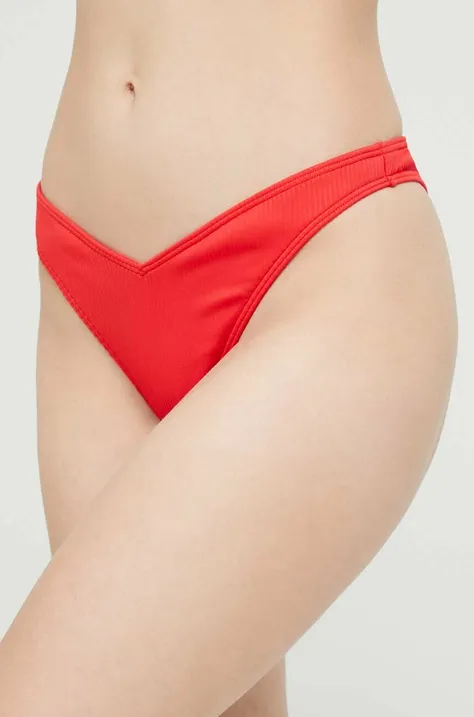 Bikini brazilian Hollister Co. χρώμα: κόκκινο