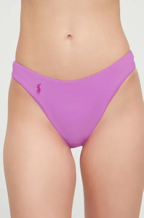 Σλιπ κολύμβησης Polo Ralph Lauren χρώμα: μοβ