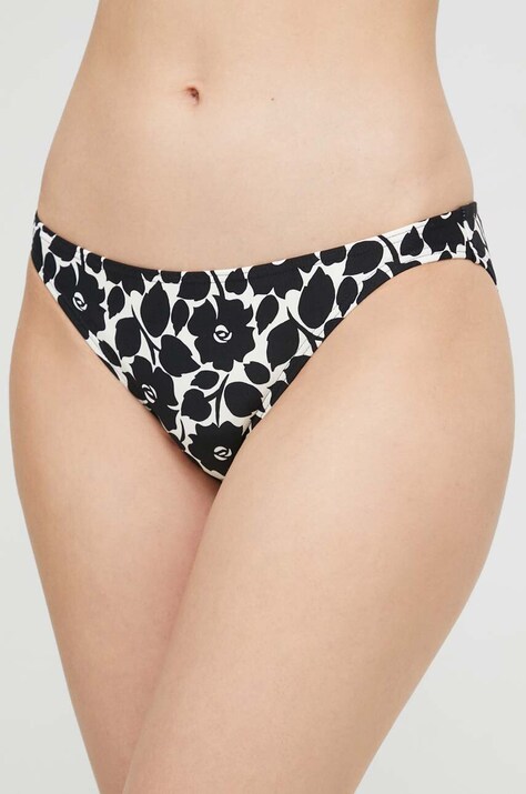 Kate Spade chiloti de baie culoarea negru