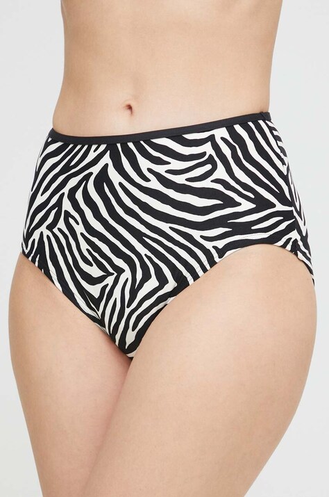 Kate Spade chiloti de baie culoarea negru