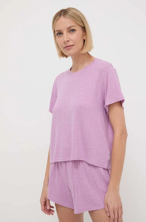 UGG pijama femei, culoarea violet