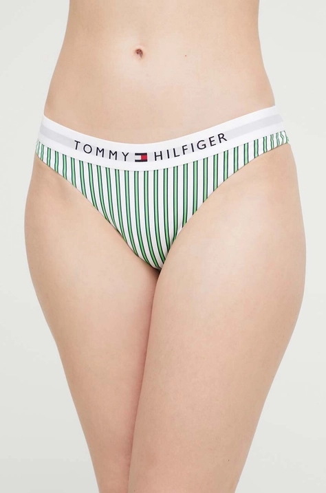 Spodnji del kopalk Tommy Hilfiger zelena barva