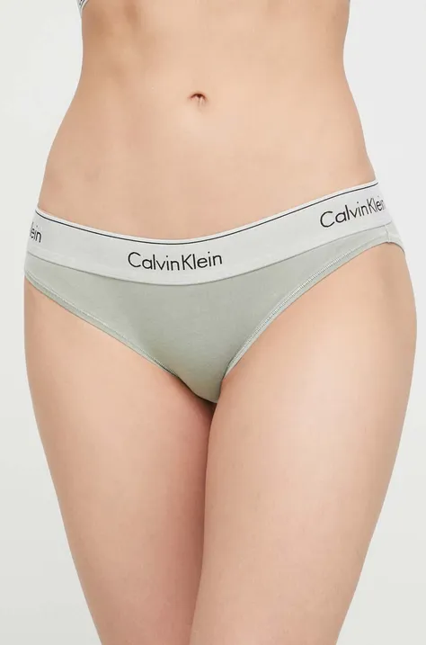 Трусы Calvin Klein Underwear цвет зелёный