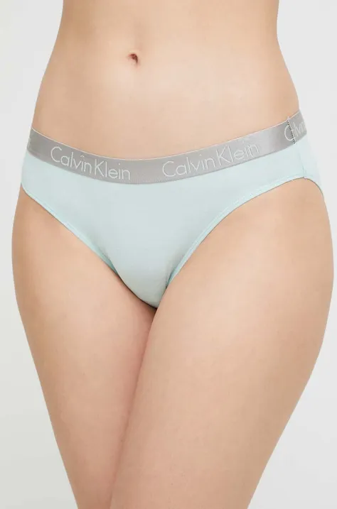 Nohavičky Calvin Klein Underwear tyrkysová farba
