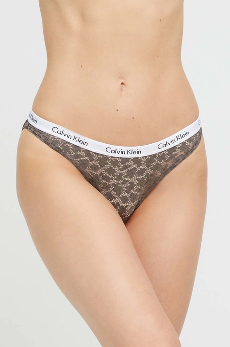 Kalhotky Calvin Klein Underwear zelená barva