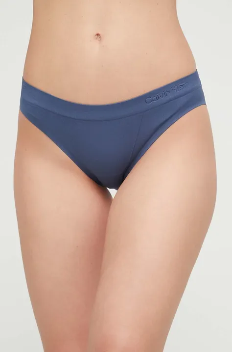 Бикини Calvin Klein Underwear в синьо