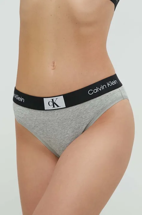 Gaćice Calvin Klein Underwear boja: siva, 000QF7222E