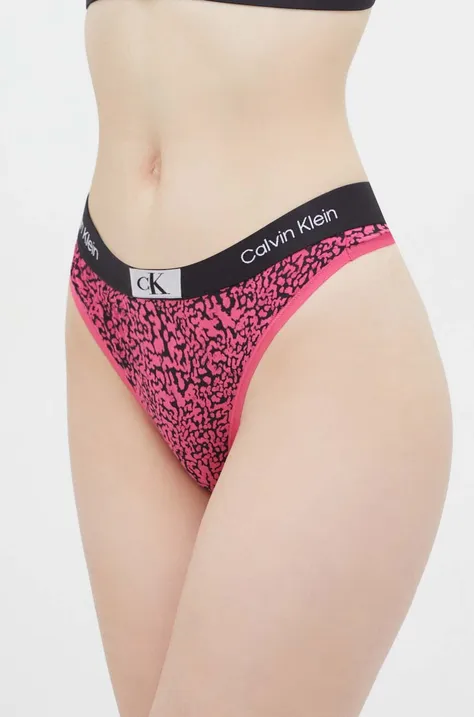 Tangice Calvin Klein Underwear roza barva