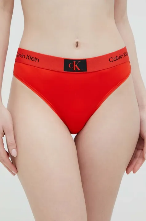 Calvin Klein Underwear chiloti culoarea rosu