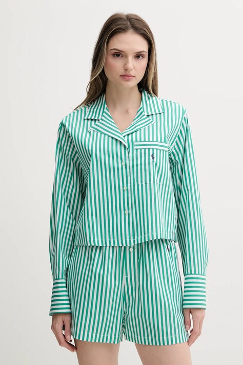 Pamučna pidžama Polo Ralph Lauren pamučne