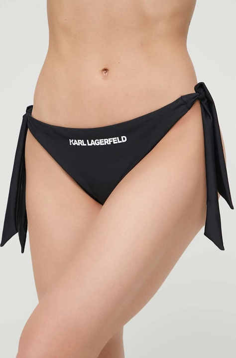 Karl Lagerfeld chiloti de baie culoarea negru