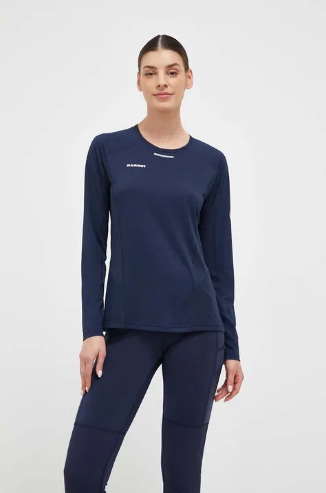 Λειτουργικό μακρυμάνικο πουκάμισο Mammut Aenergy FL χρώμα: ναυτικό μπλε