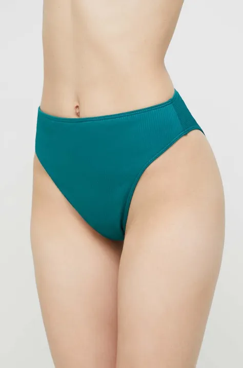 Plavkové kalhotky Hollister Co. zelená barva