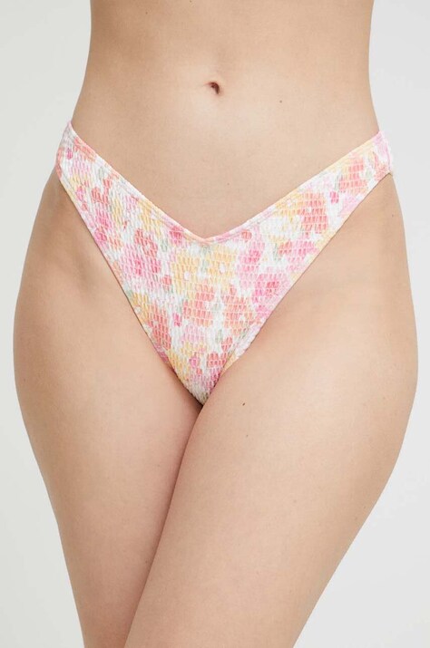Hollister Co. chiloti de baie culoarea roz