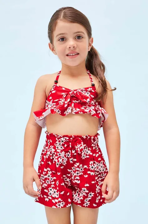 Dječji dvodijelni kupaći kostim Mayoral boja: crvena