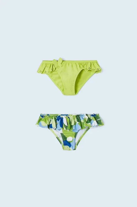 Mayoral figi kąpielowe dziecięce 2-pack kolor zielony