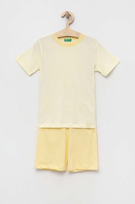Παιδικές βαμβακερές πιτζάμες United Colors of Benetton