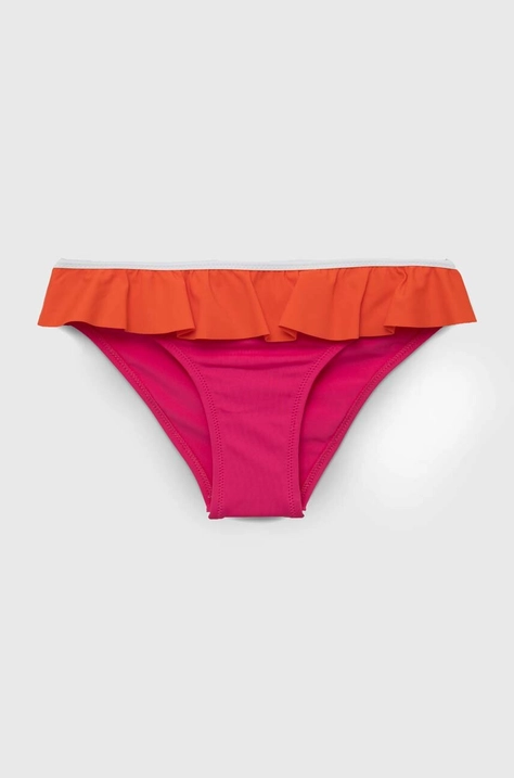 United Colors of Benetton slip de baie copii culoarea roz