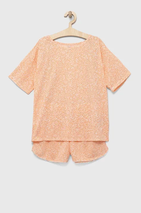 Otroška pižama GAP oranžna barva