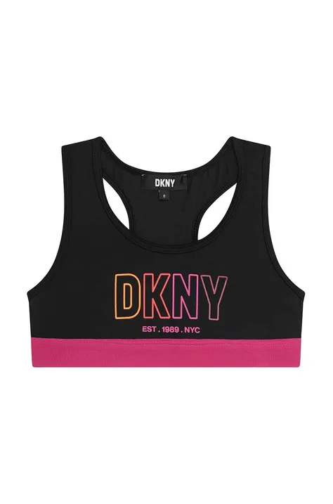 Dkny costum de baie copii culoarea negru