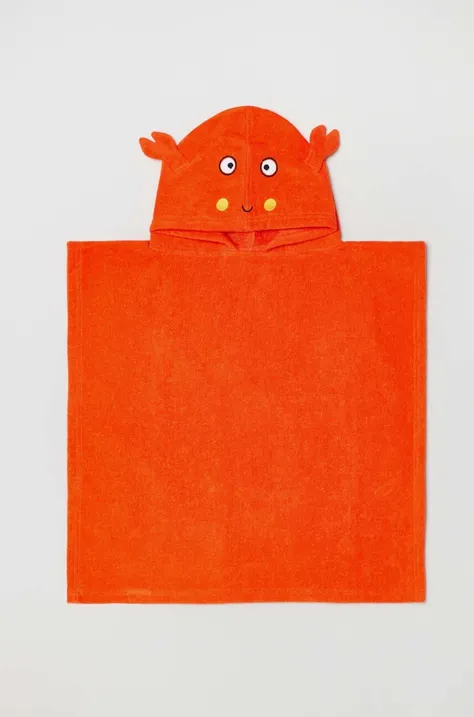 Παιδική βαμβακερή πετσέτα OVS χρώμα: κόκκινο