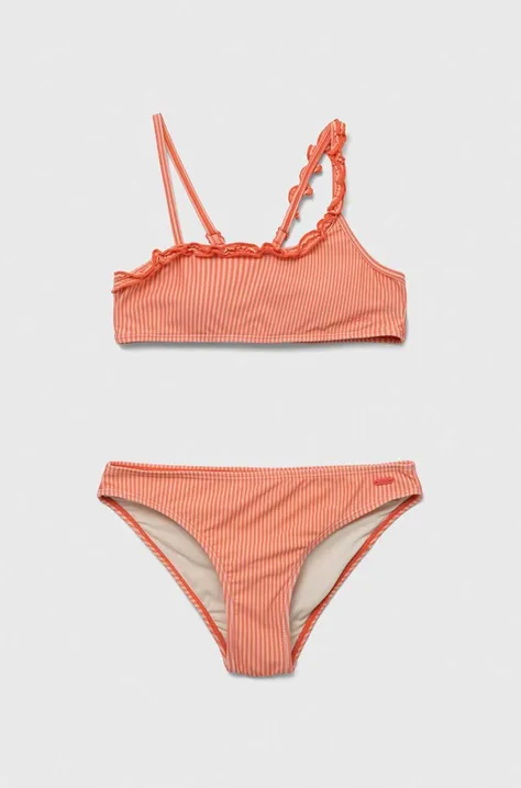 Dvoudílné dětské plavky Protest PRTTIKA JR oranžová barva