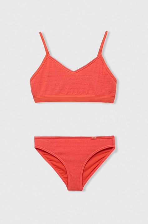 Abercrombie & Fitch costum de baie pentru copii din două piese culoarea rosu